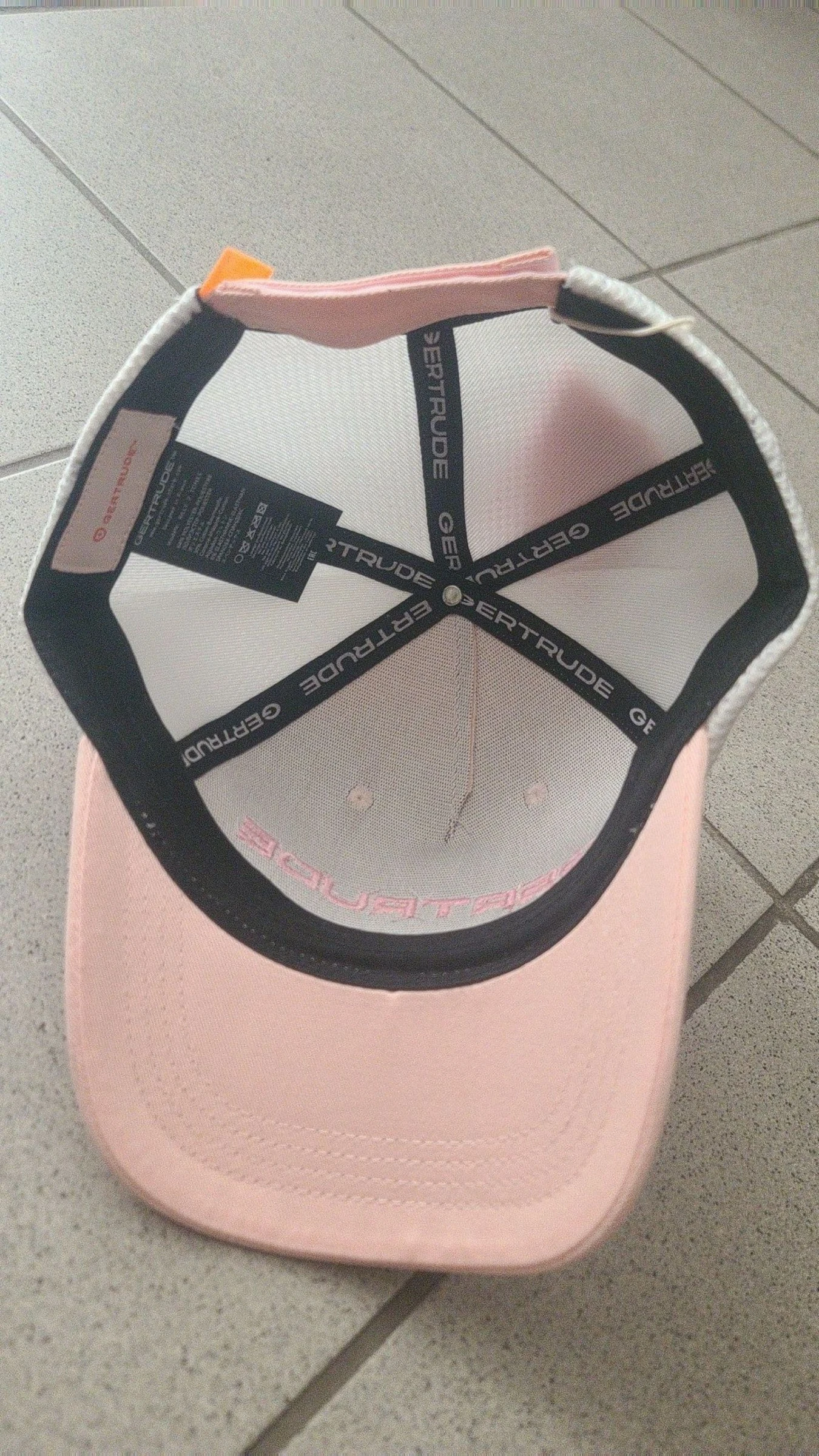 Casquette gertrude rose – photo 3